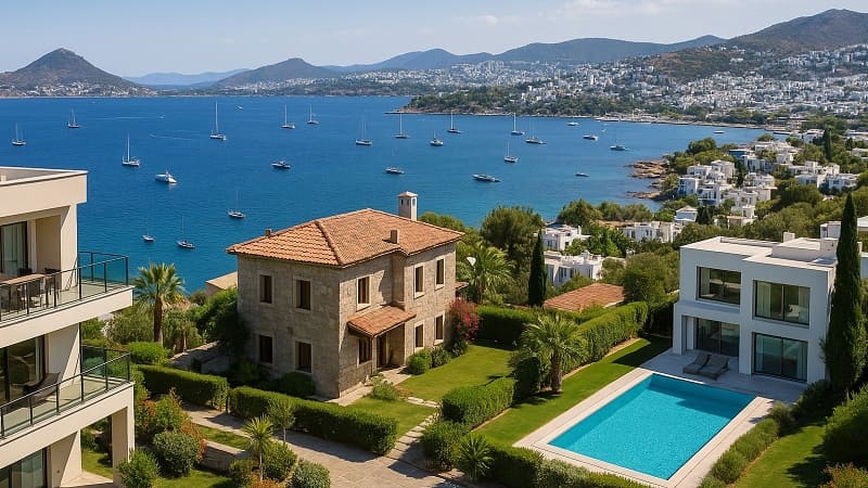 خرید خانه در بدروم ترکیه ؛ انواع ملک قابل خرید برای خارجیها