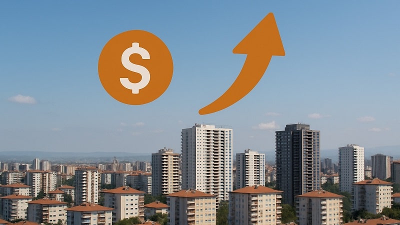 قیمت آپارتمان در بورسا ترکیه ؛ تاثیر تورم بر قیمت آپارتمان