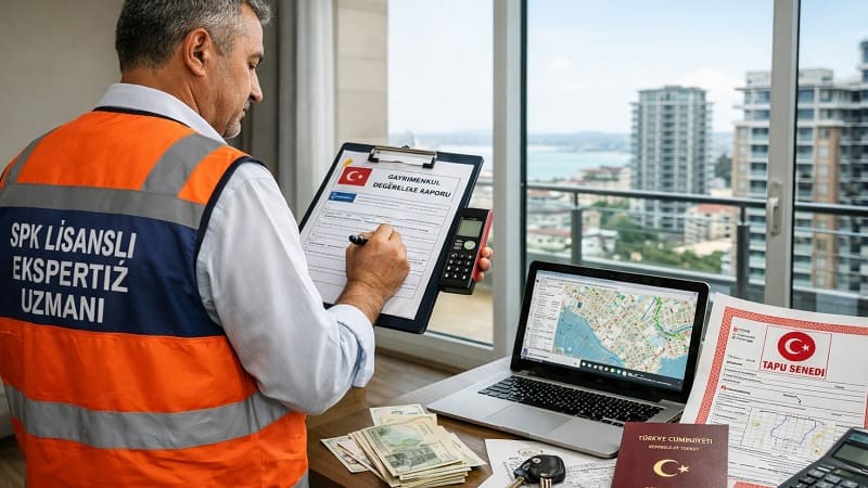 خانه های ترکیه ؛ ارزیابی رسمی ارزش ملک