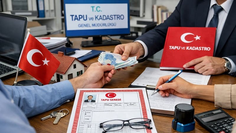 خانه های ترکیه ؛ مراحل قانونی انتقال سند