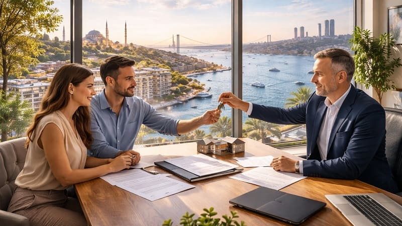 خرید خانه در استانبول ؛ تحویل رسمی ملک
