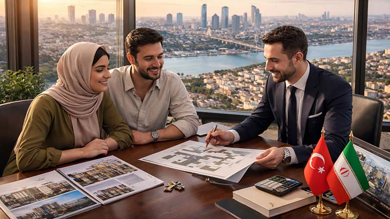 املاک ایرانی در استانبول ؛ مراحل خرید ملک 