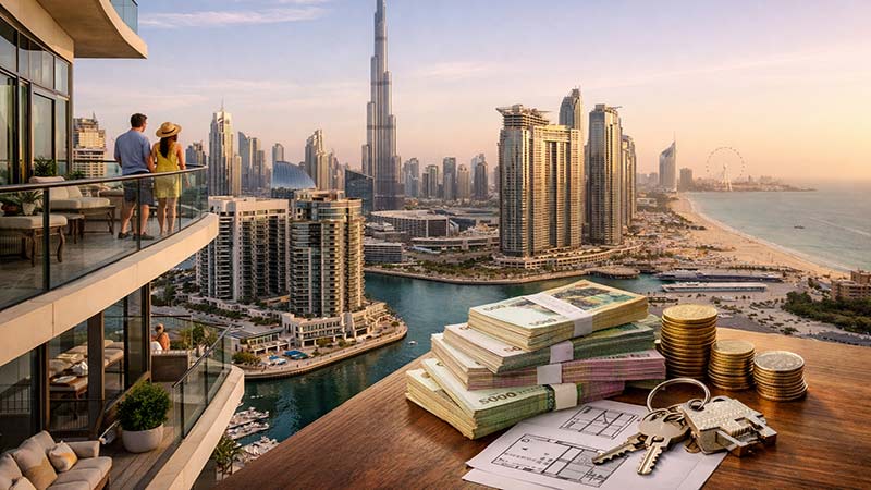 قیمت آپارتمان دبی ؛ قیمت خانه در دبی به تومان