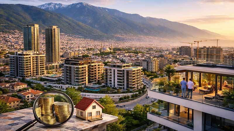 قیمت آپارتمان در بورسا ترکیه ؛ بررسی قیمت ملک در بورسا
