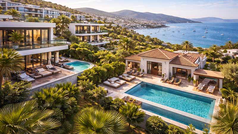 خرید خانه در بدروم ترکیه ؛ تفاوت خرید آپارتمان و ویلا