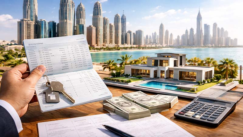 قوانین خرید ملک در دبی ؛ افتتاح حساب بانکی برای خرید خانه